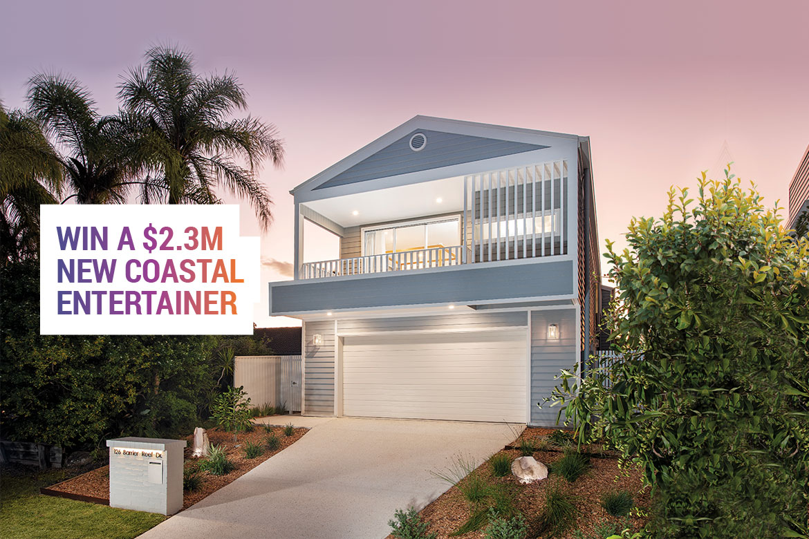 Win a $2.3M Coastal Entertainer in Prize Home Lottery #451
